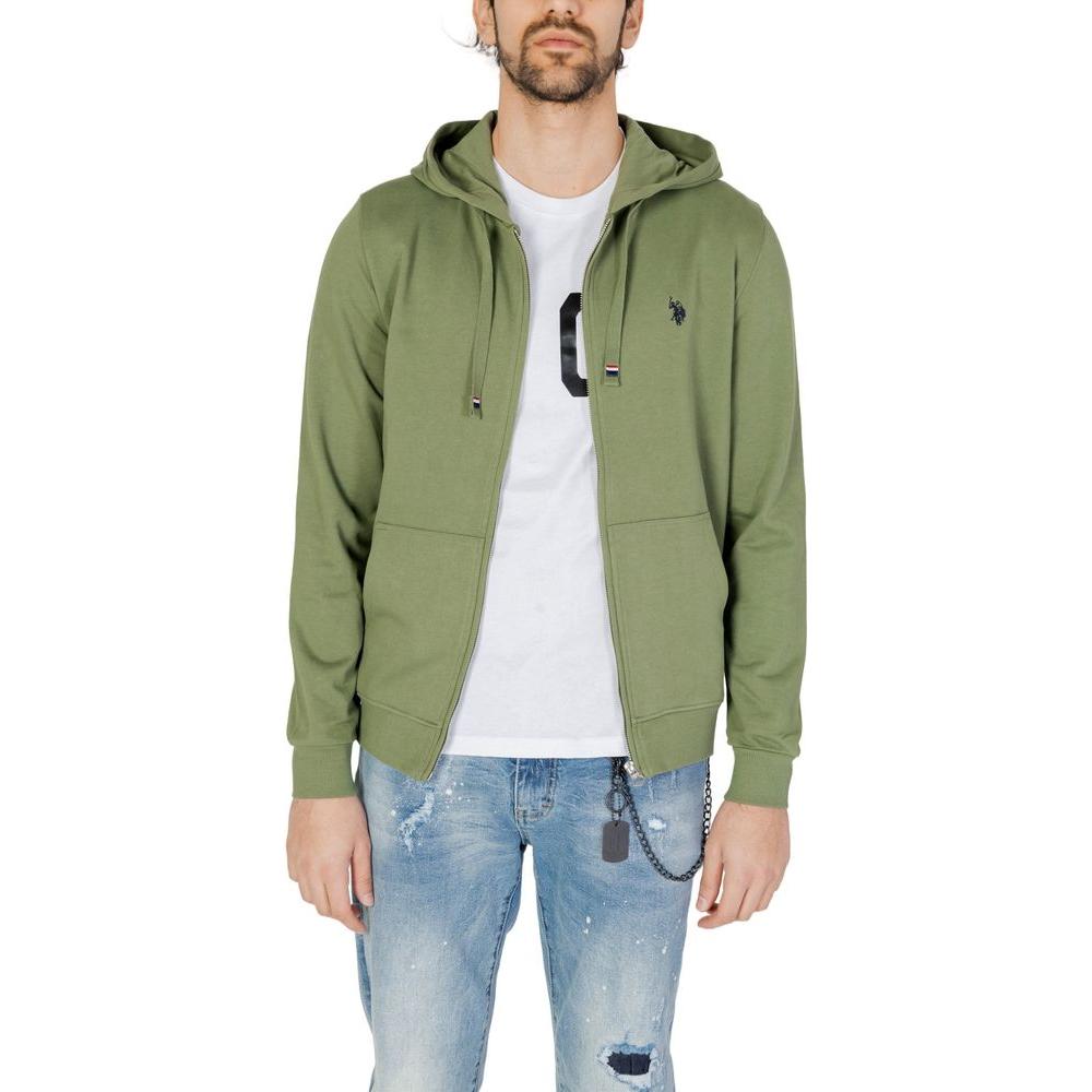 U.S. POLO ASSN. Green Cotton Sweater U.S. POLO ASSN. Slate Gray