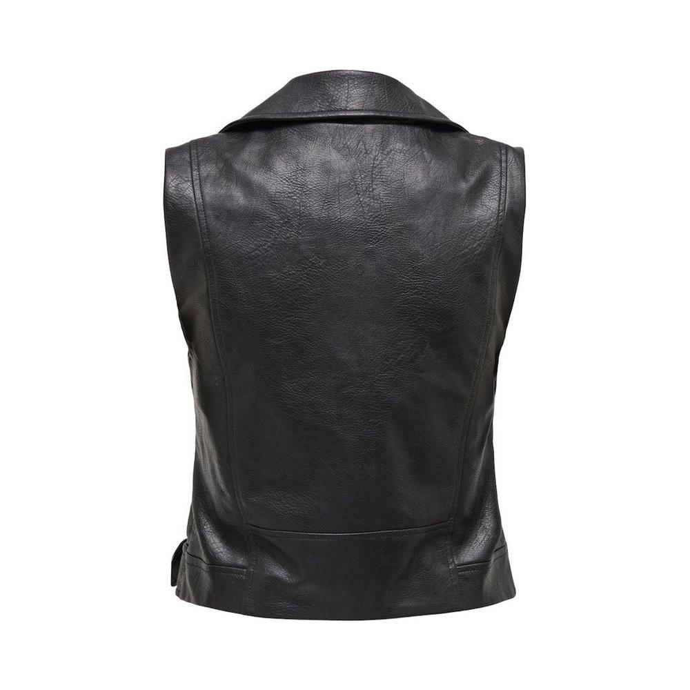 Only Black Polyester Jackets & Coat Only Dark Slate Gray