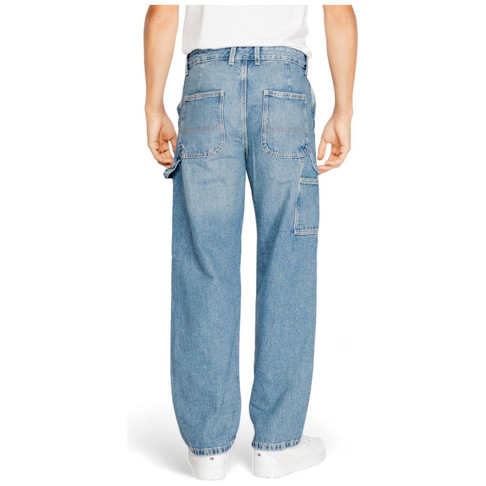 Jack Jones Blue Cotton Jeans & Pant Jack Jones Light Slate Gray