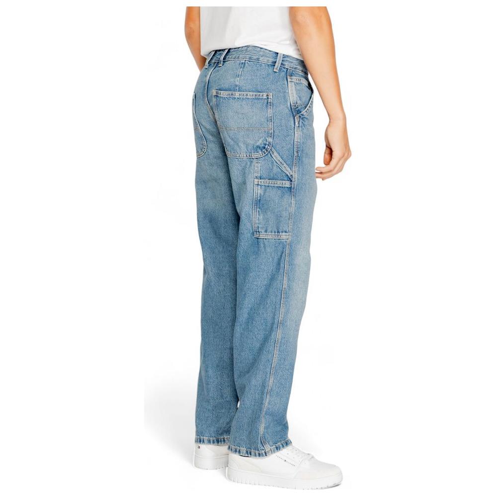 Jack Jones Blue Cotton Jeans & Pant Jack Jones Light Slate Gray