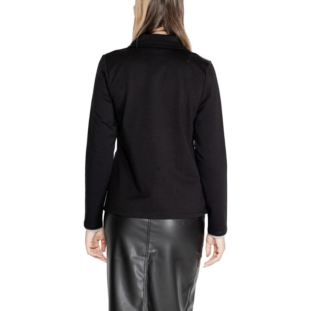 Street One Black Viscose Suits & Blazer Street One Black