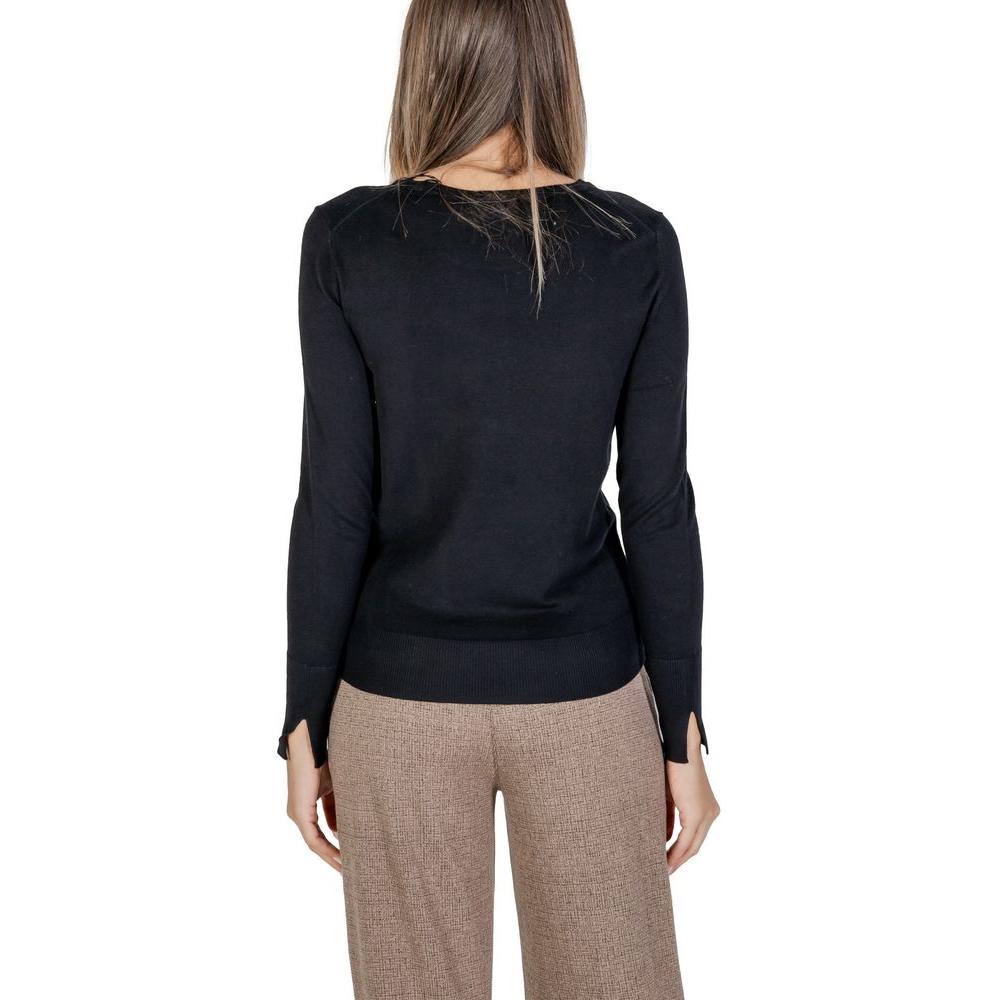 Street One Black Viscose Tops & T-Shirt Street One Rosy Brown
