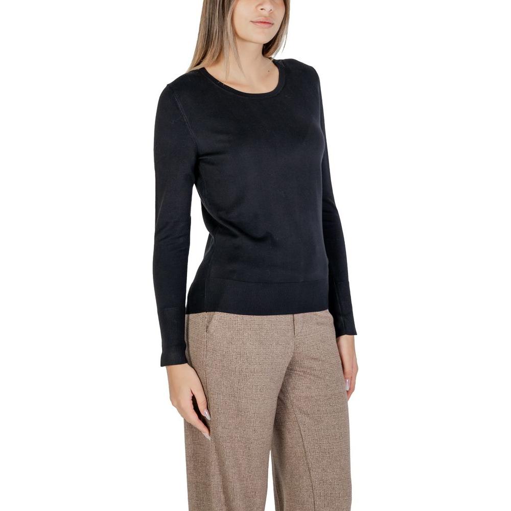 Street One Black Viscose Tops & T-Shirt Street One Rosy Brown