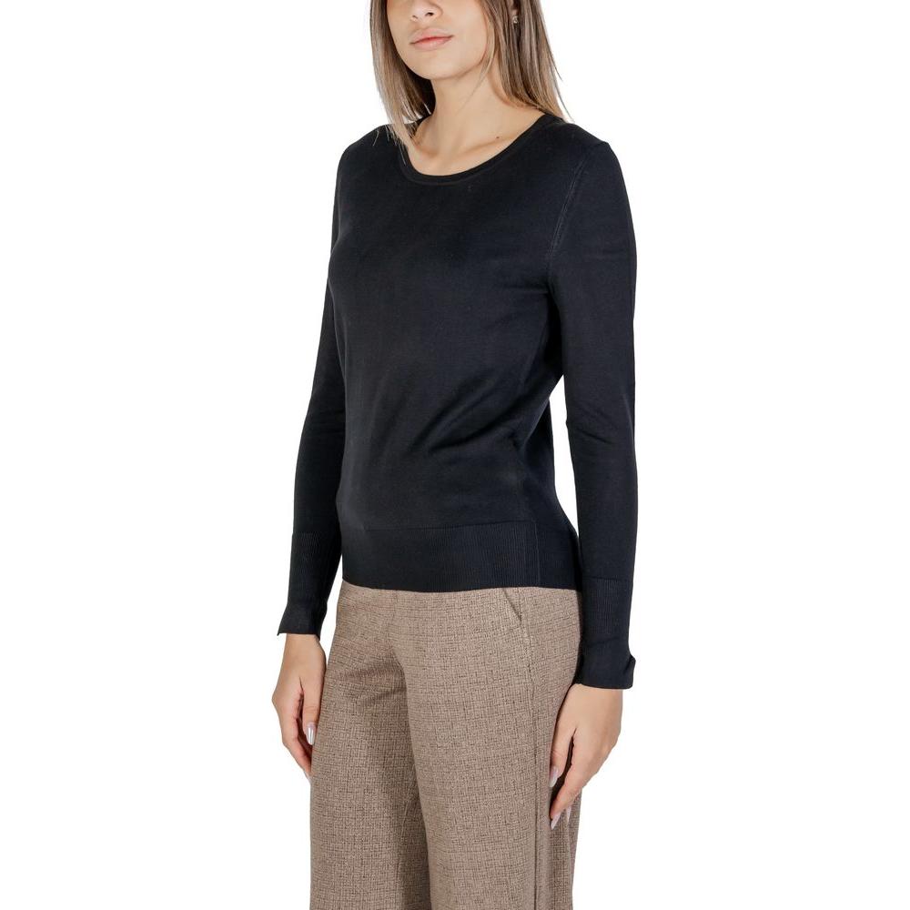Street One Black Viscose Tops & T-Shirt Street One Rosy Brown