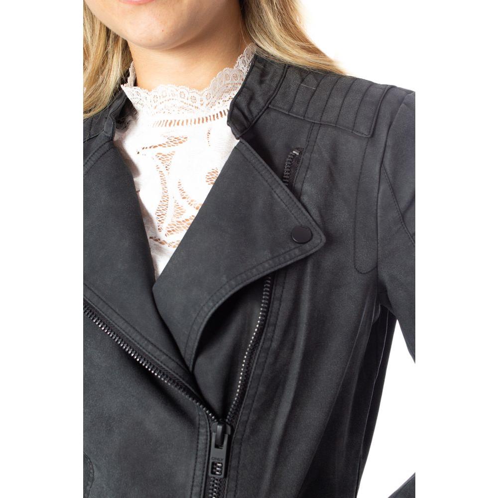 Only Black Polyethylene Jackets & Coat Only Dark Slate Gray