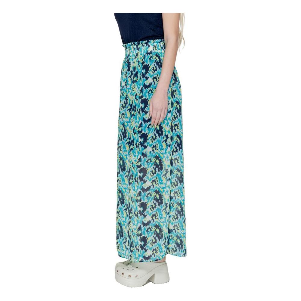 Morgan De Toi Turquoise Polyester Skirt Morgan De Toi Dark Sea Green