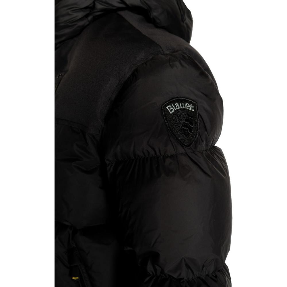 Blauer Black Polyamide Jacket Blauer Black