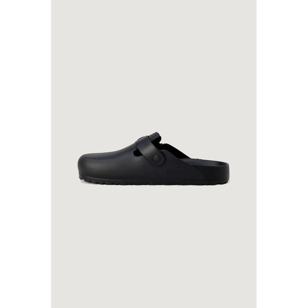 Men's Birkenstock black EVA sandal, spring/summer collection, 100% EVA, side view, comfortable footwear.