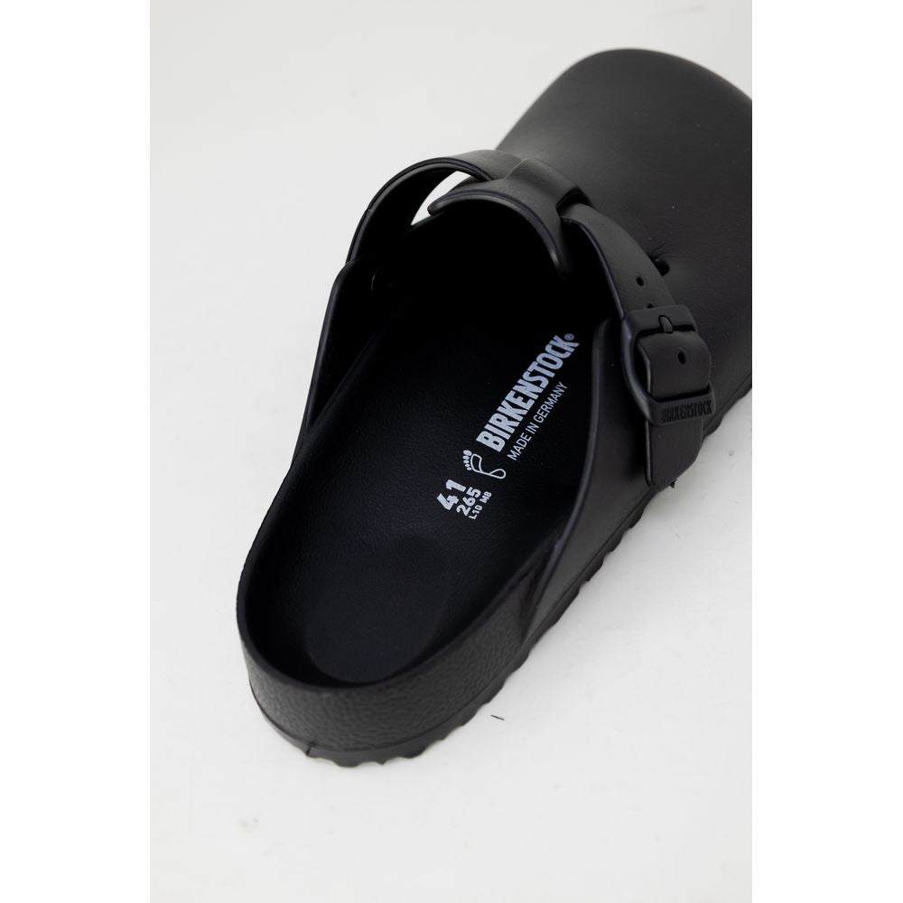 Birkenstock black EVA sandal for men, featuring 100% EVA construction, ideal for spring and summer collection.