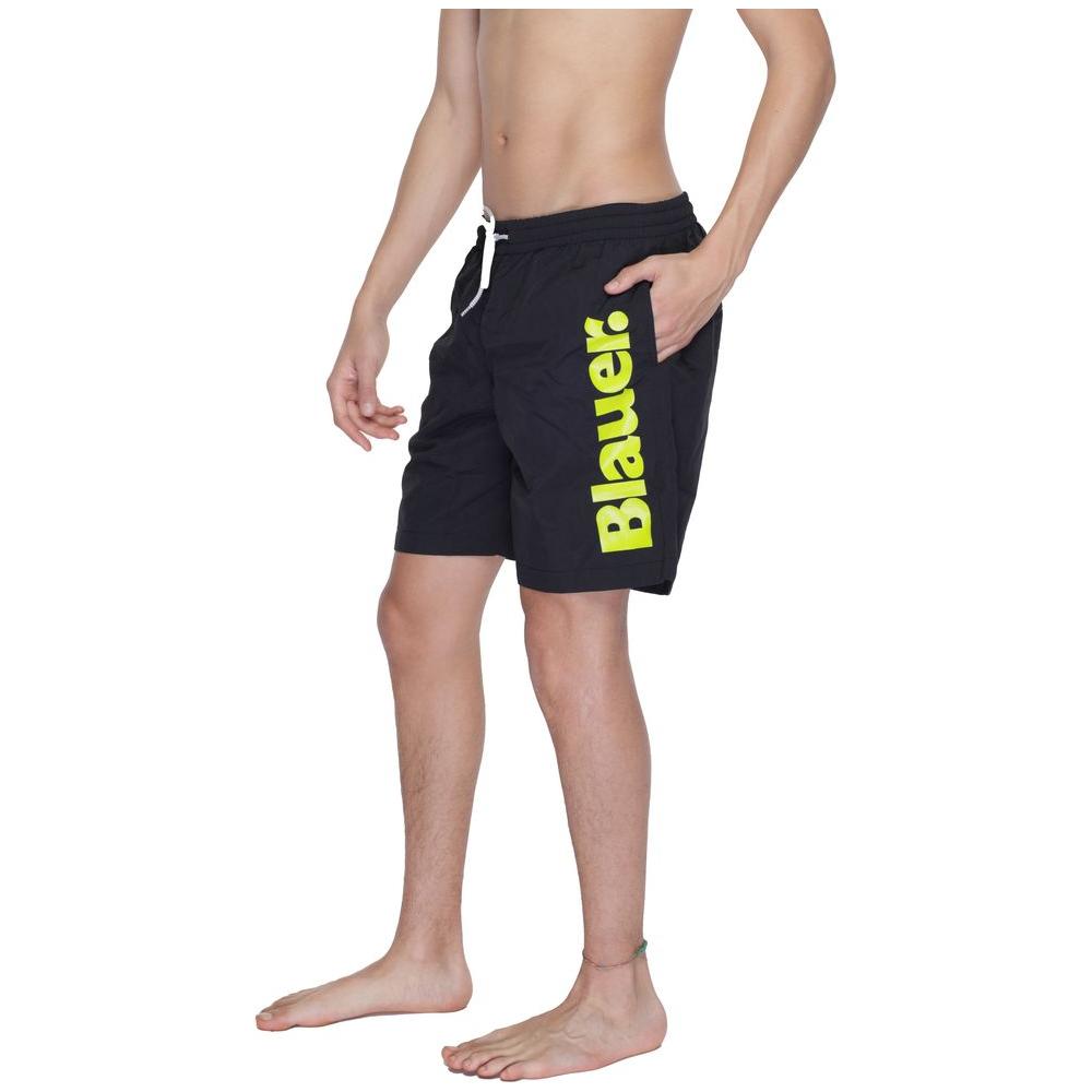 Blauer Black Polyamide Swimwear Blauer Rosy Brown