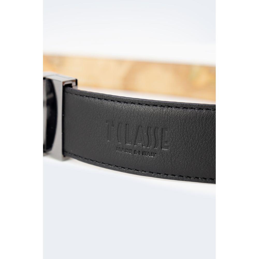 Alviero Martini Prima Classe Black Leather Belt Alviero Martini Prima Classe Dark Slate Gray