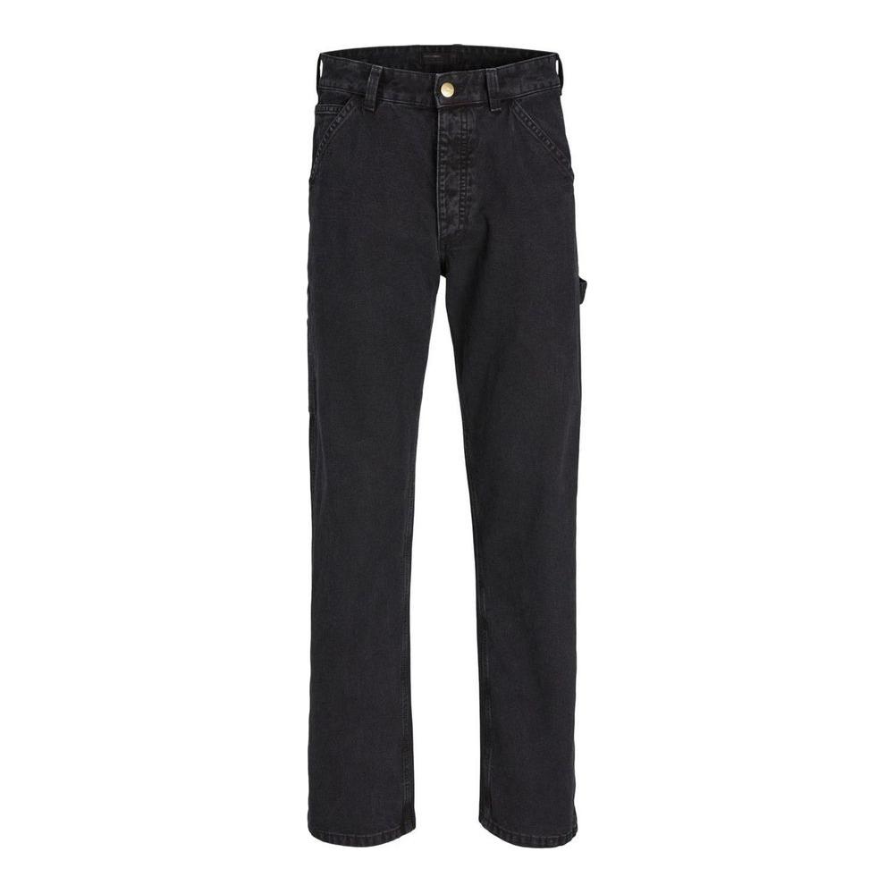 Jack Jones Black Cotton Jeans & Pant Jack Jones Dark Slate Gray