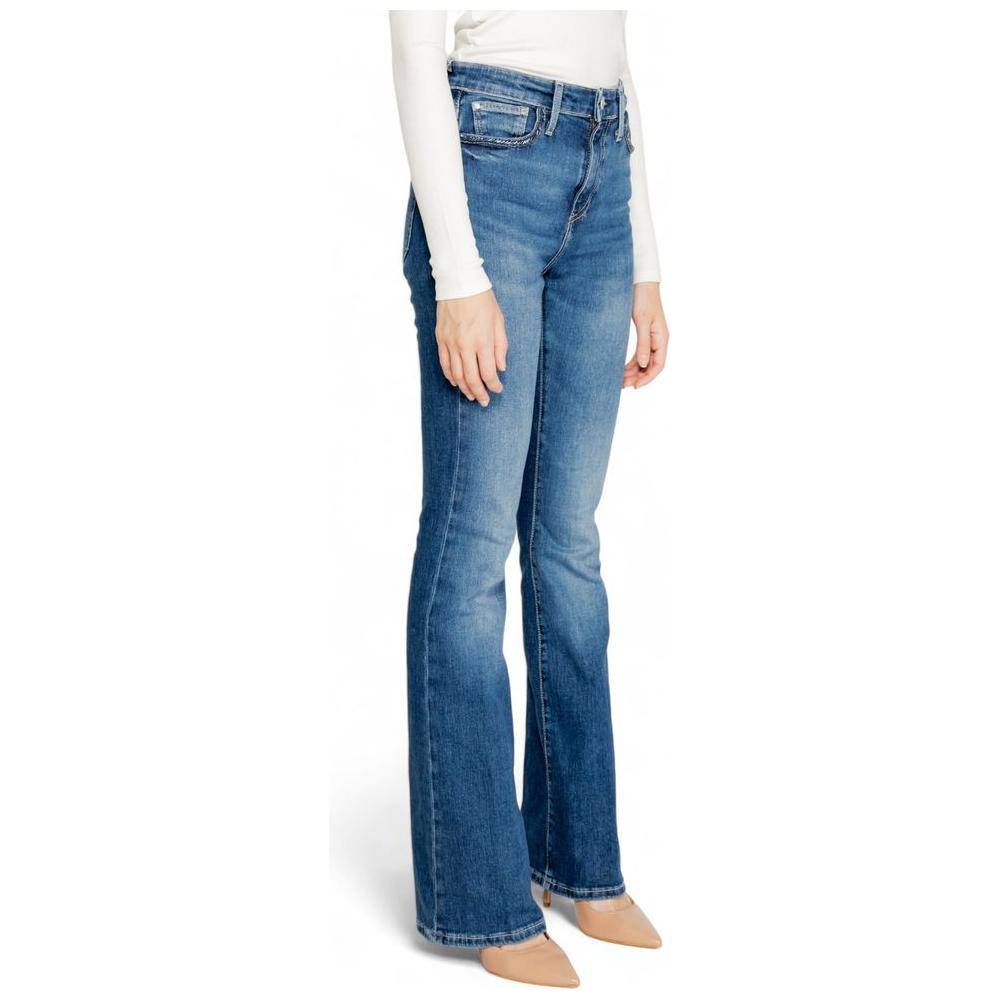 Guess Blue Cotton Jeans & Pant Guess Dark Slate Blue