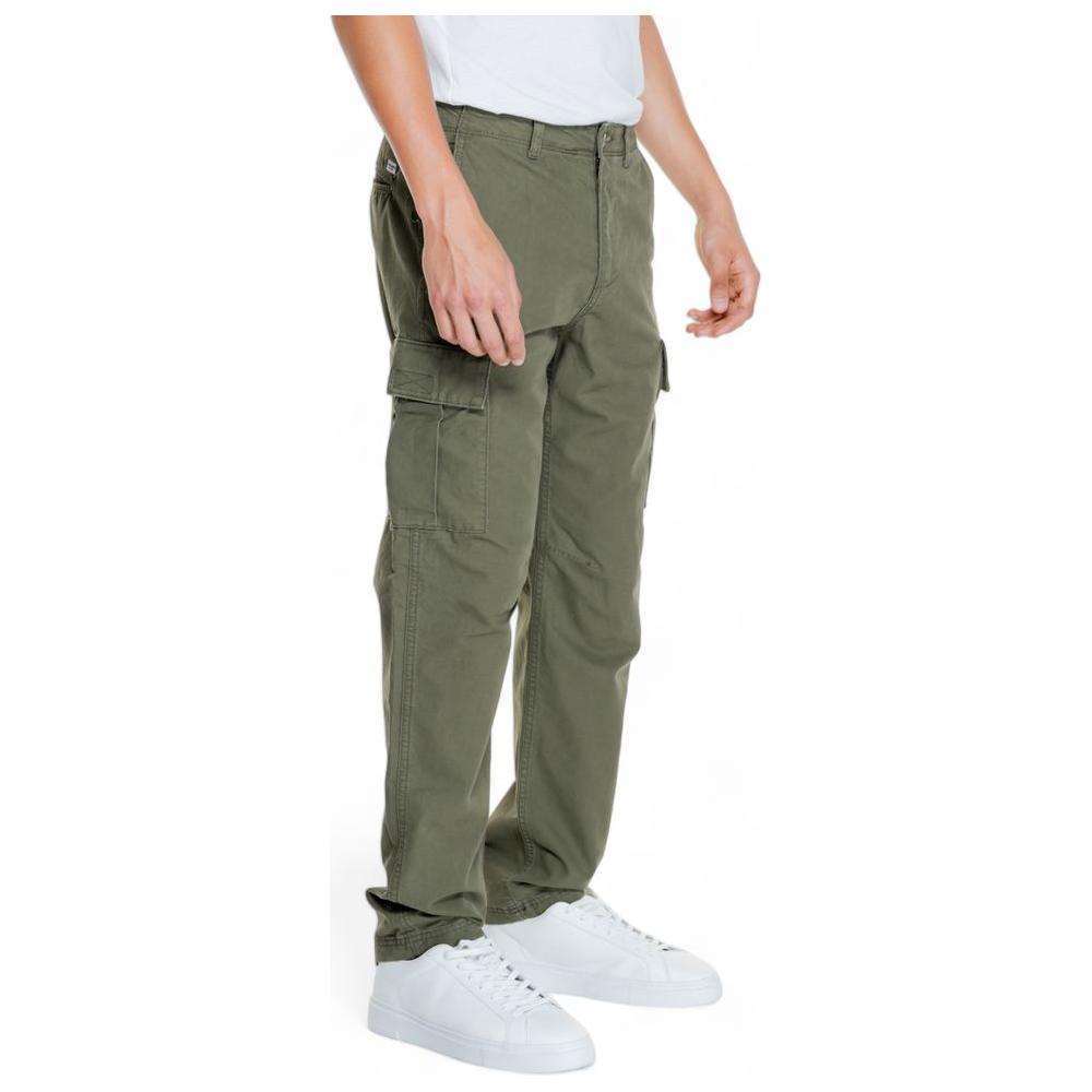 Jack Jones Green Cotton Jeans & Pant Jack Jones Dim Gray