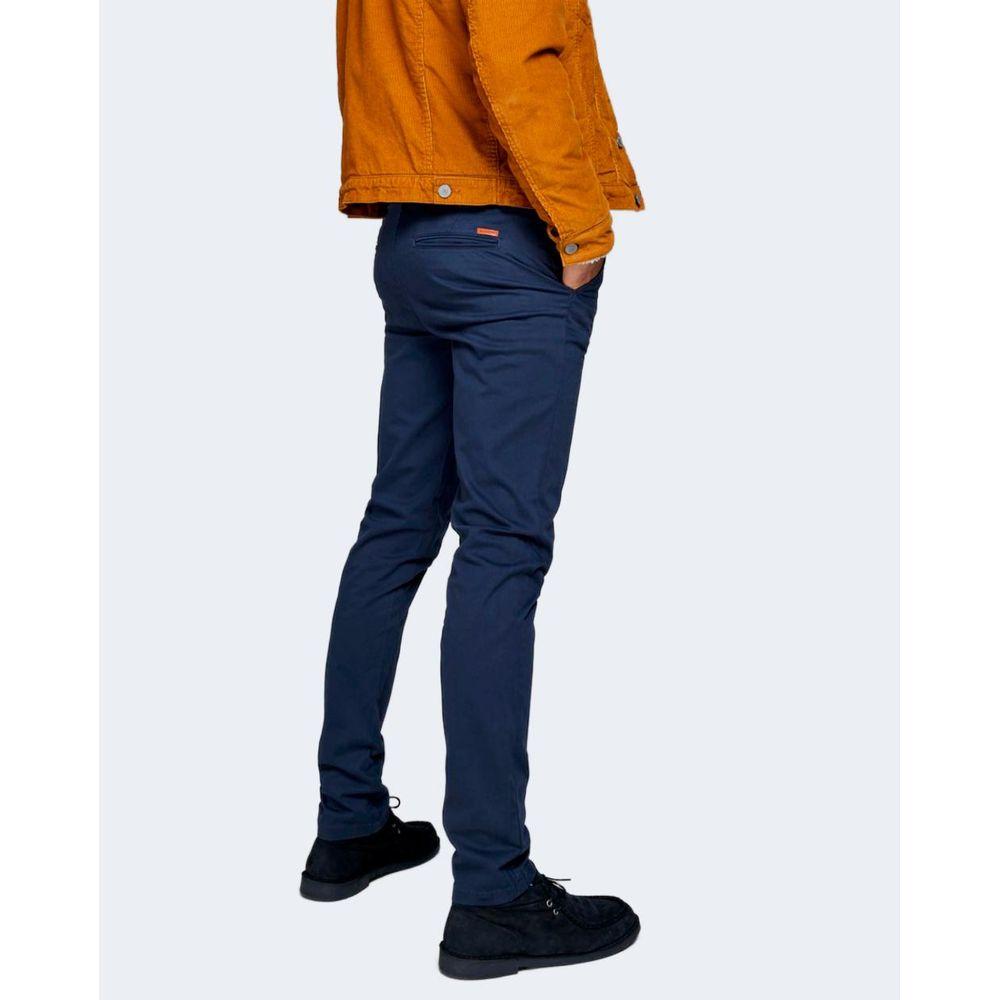 Jack Jones Blue Cotton Jeans & Pant Jack Jones Dark Slate Gray