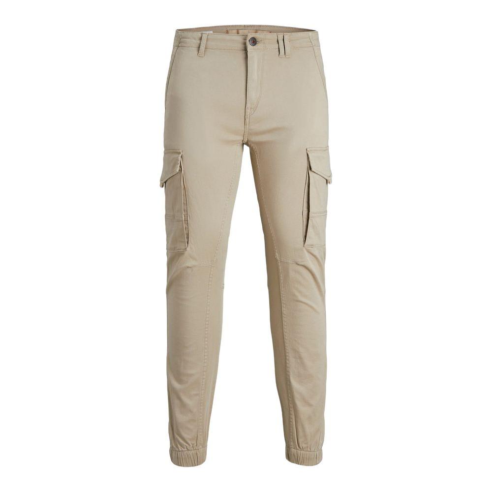 Jack Jones Beige Cotton Jeans & Pant Jack Jones Rosy Brown