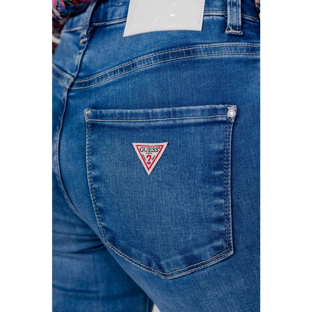 Guess Light Blue Organic Cotton Jeans & Pant Guess Dark Slate Gray