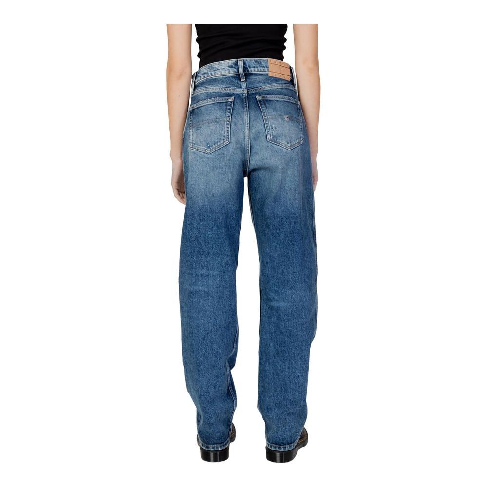 Tommy Hilfiger Jeans Blue Recycled Cotton Jeans & Pant Tommy Hilfiger Jeans Dark Slate Blue