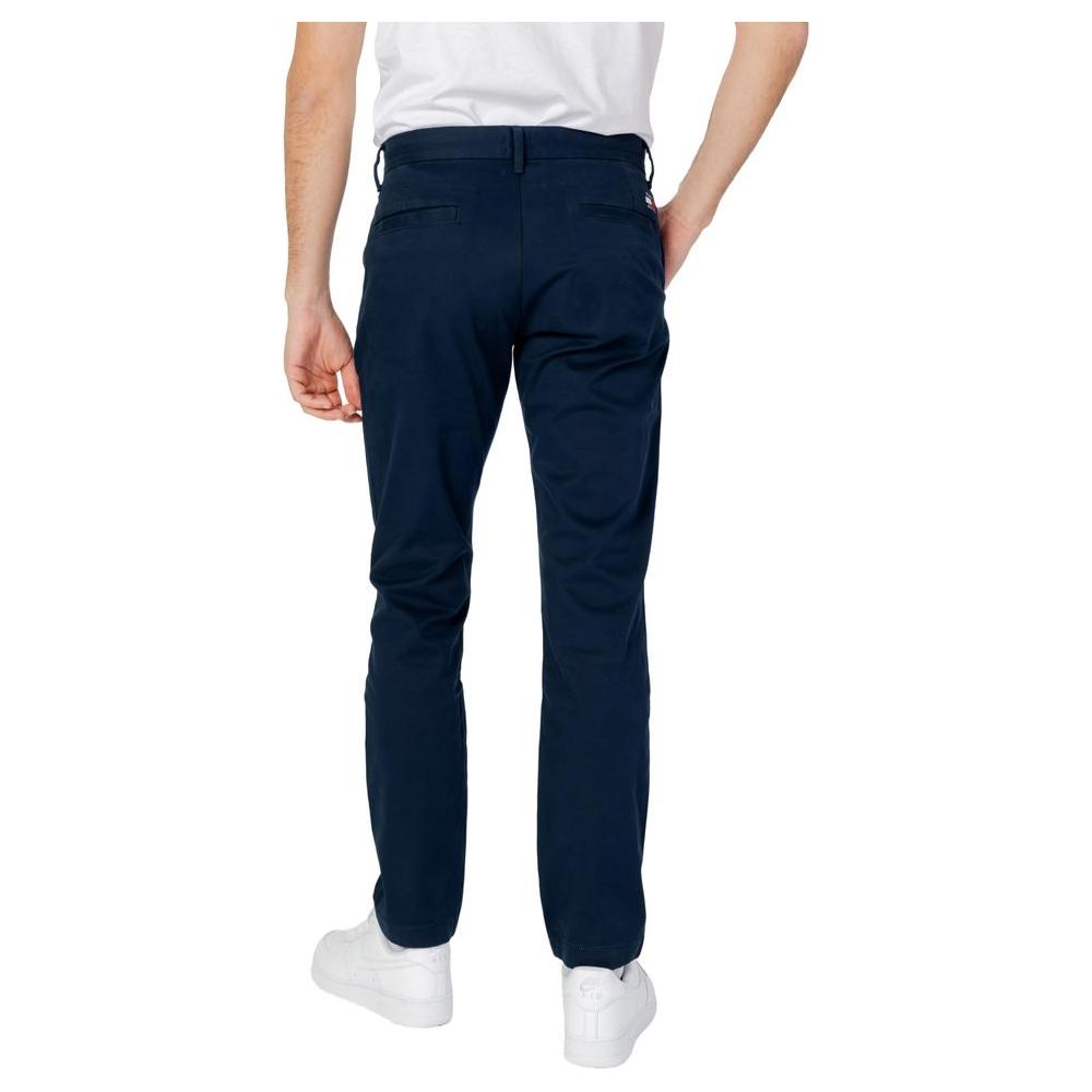 Tommy Hilfiger Jeans Blue Organic Cotton Jeans & Pant Tommy Hilfiger Jeans Black