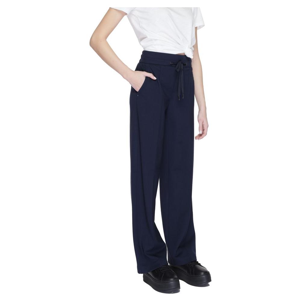 Street One Blue Viscose Jeans & Pant Street One Light Gray