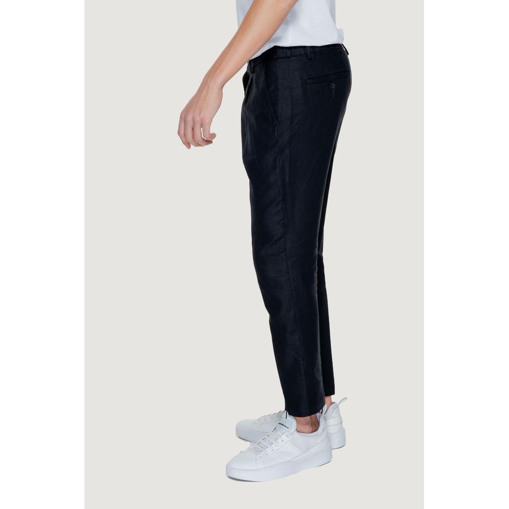 Antony Morato Black Linen Jeans & Pant Antony Morato Light Gray