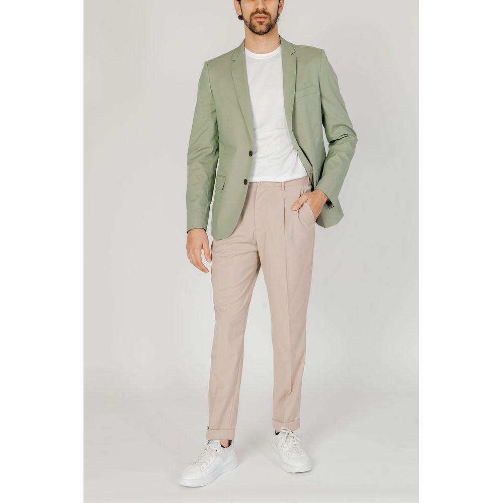 Antony Morato Beige Polyester Jeans & Pant Antony Morato Light Gray