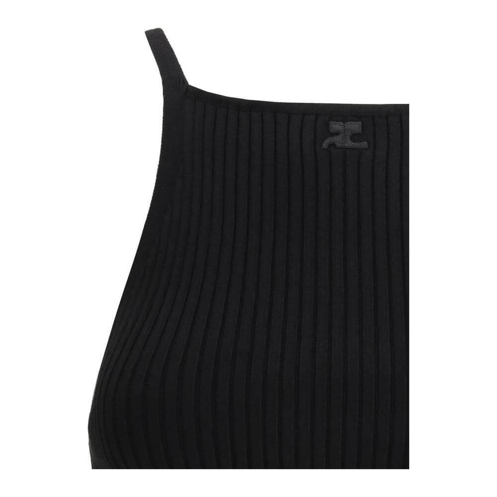 Courrėges Top Courrėges Black