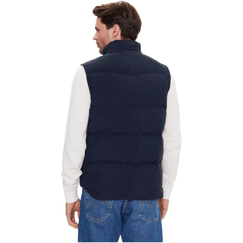 Woolrich Blue Polyester Vest Woolrich Light Gray