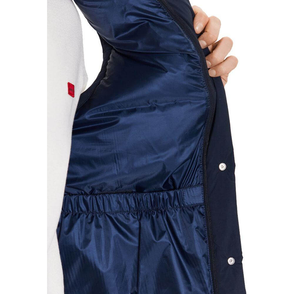 Woolrich Blue Polyester Vest Woolrich Dark Slate Gray