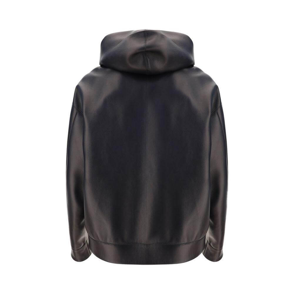 Valentino Leather Jacket Valentino Dark Slate Gray