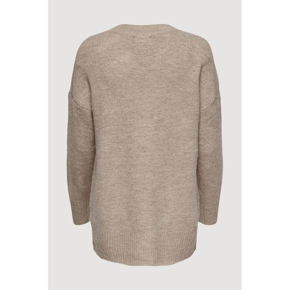 Only Beige Acrylic Sweater