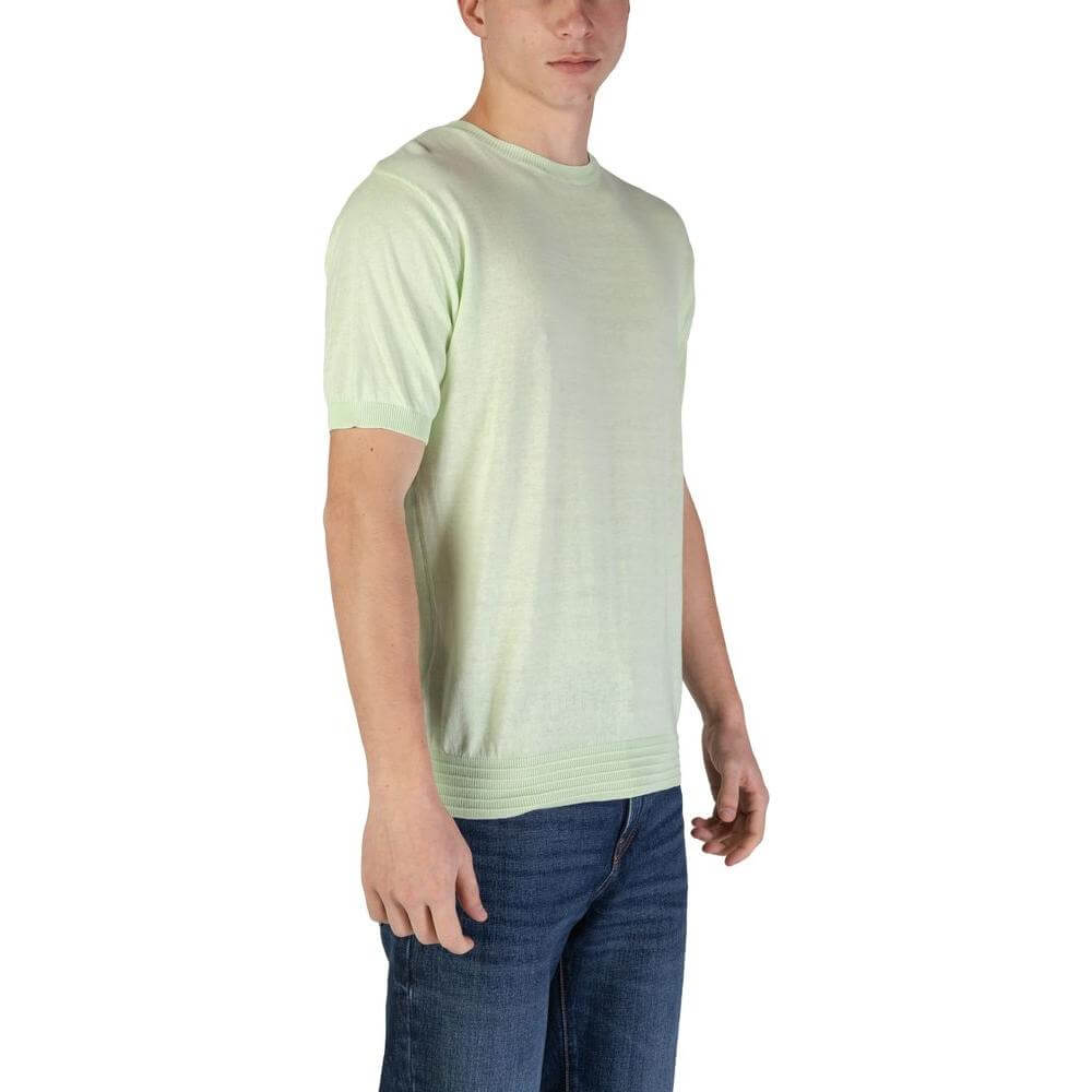 Hamaki-Ho Green Cotton T-Shirt Hamaki-Ho Gray