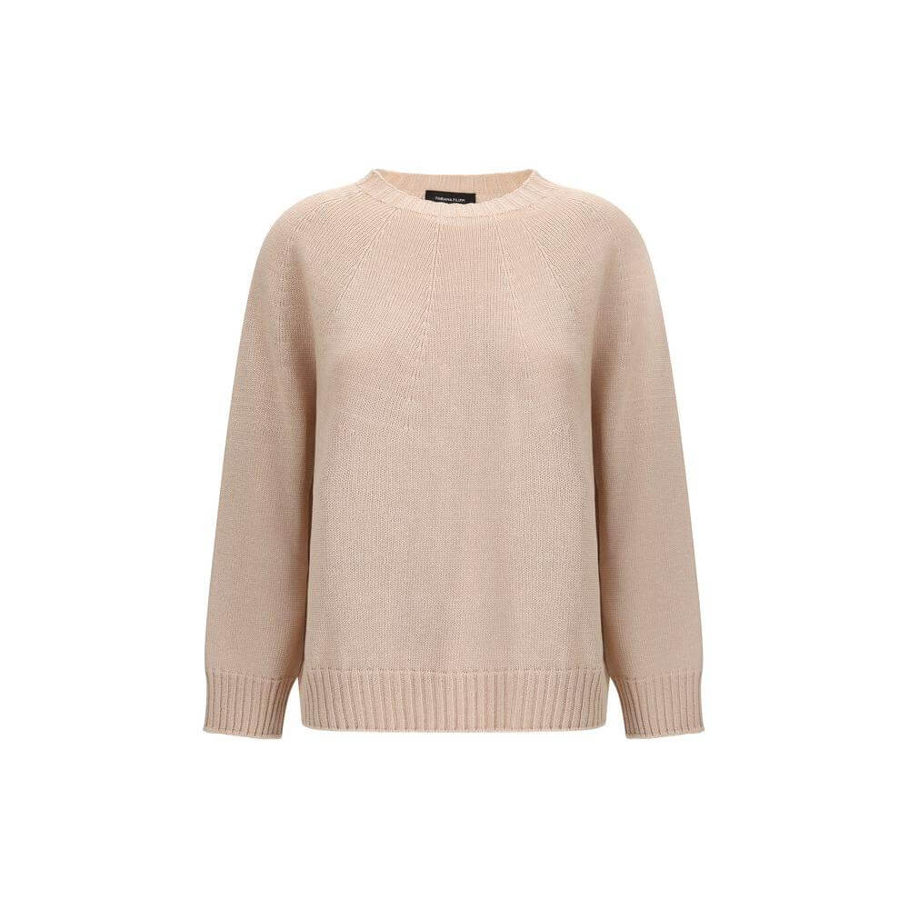 Fabiana Filippi Cotton Sweater Fabiana Filippi Tan