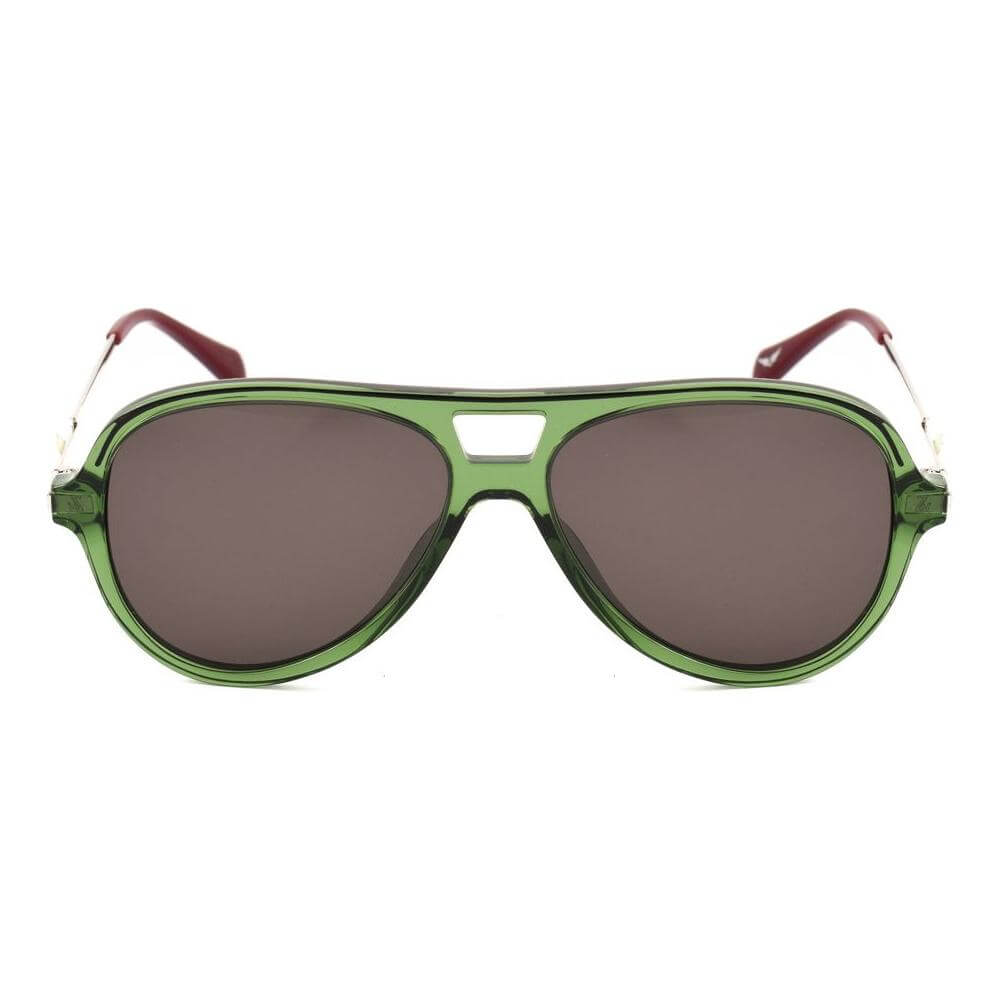 Zadig & Voltaire Green Acetate Sunglasses Zadig & Voltaire Dim Gray