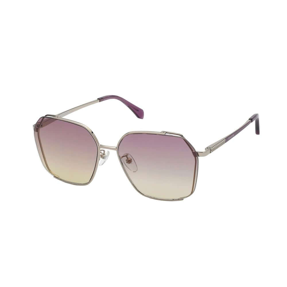 Zadig & Voltaire Gold Metal Sunglasses Zadig & Voltaire Dark Gray