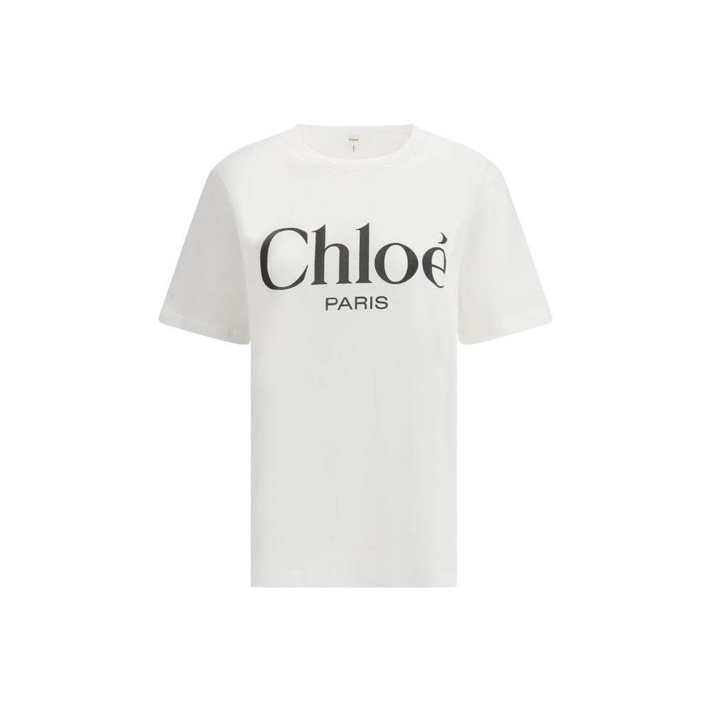 Chloé T-Shirt Chloé Light Gray