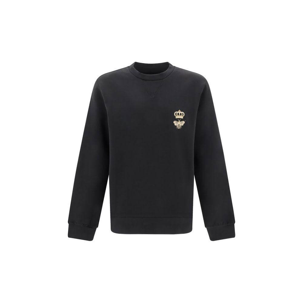 Dolce & Gabbana Sweatshirt with bee Dolce & Gabbana Dark Slate Gray