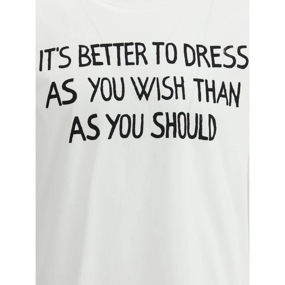 Moschino T-Shirt with text Moschino Lavender