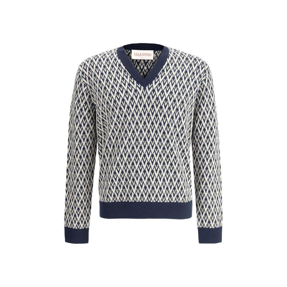 Valentino Sweater Valentino Light Gray