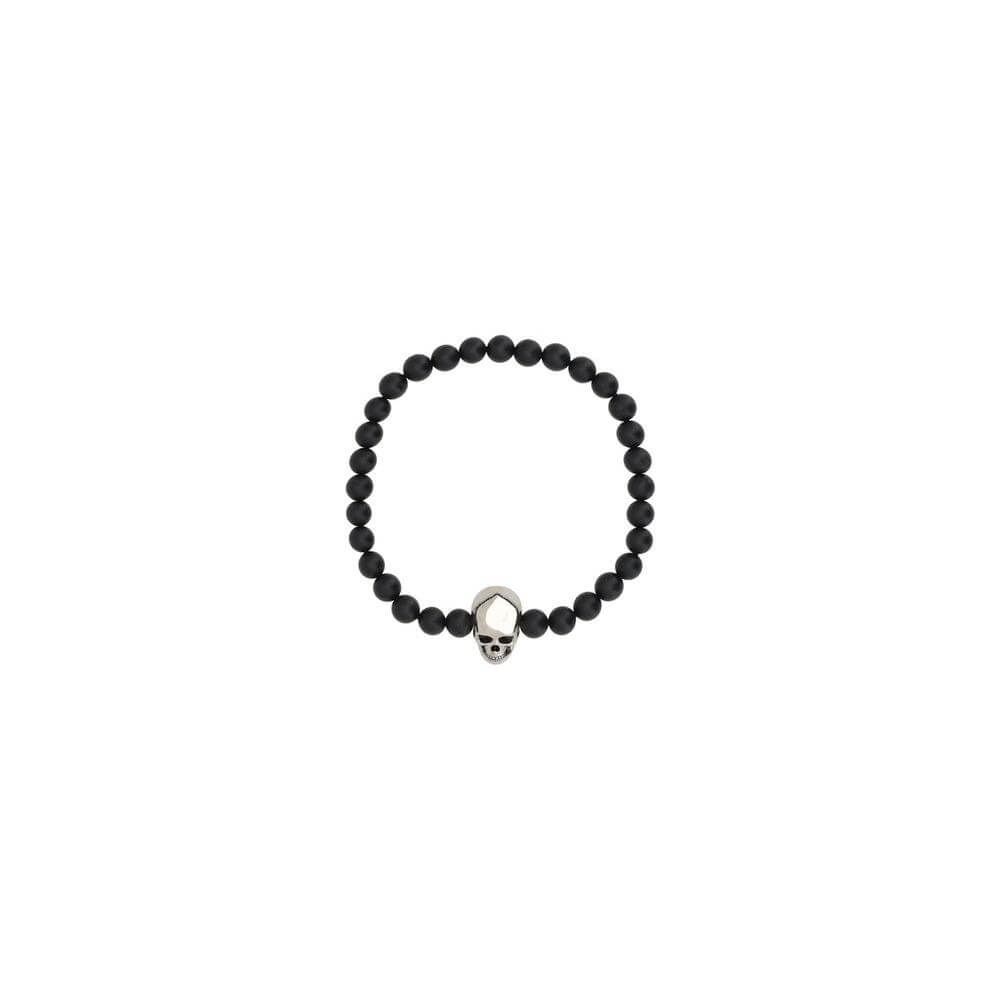 Alexander McQueen Skull Bracelet Alexander McQueen Light Gray