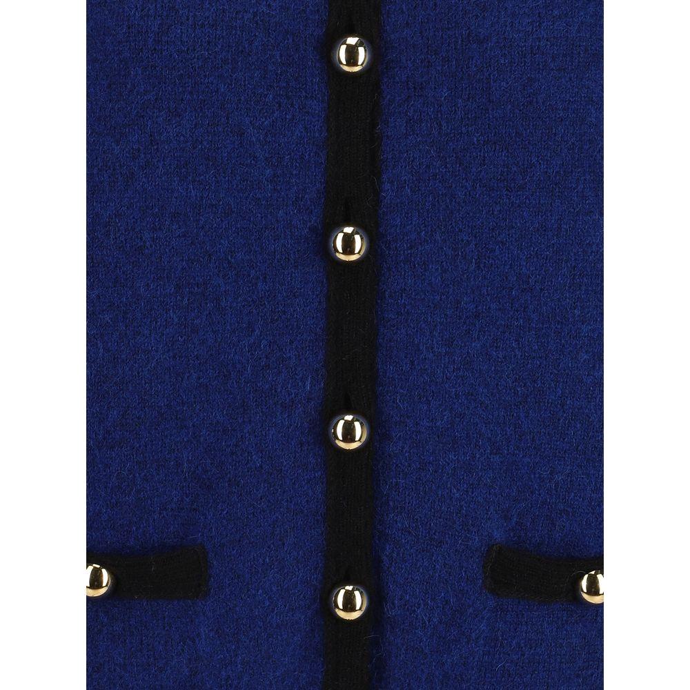 Alessandra Rich Cardigan Alessandra Rich Midnight Blue