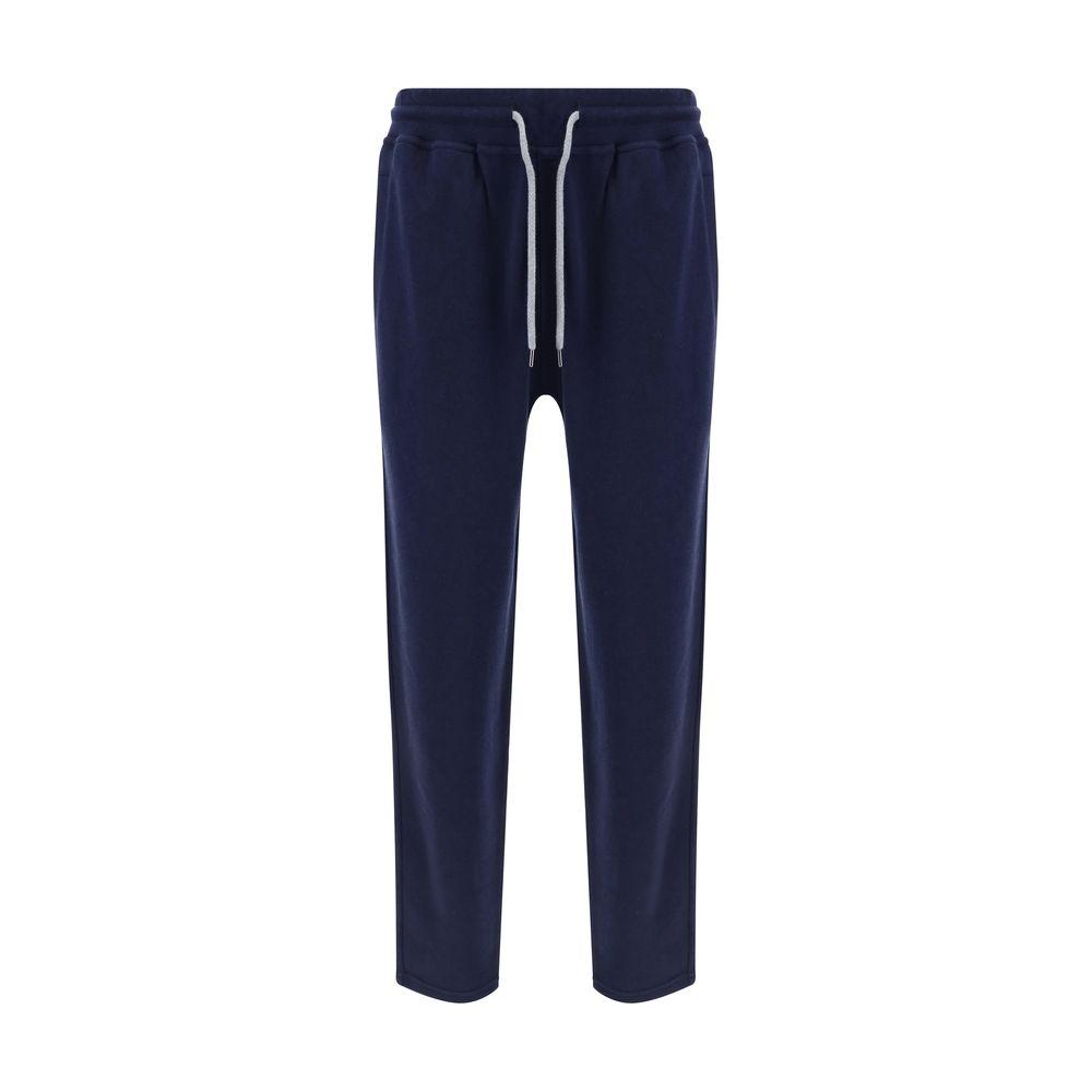 Brunello Cucinelli Monochrome Sweatpants Brunello Cucinelli Dark Slate Gray