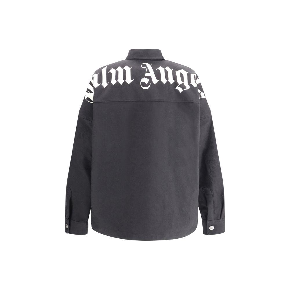 Palm Angels Shirt Palm Angels Dark Slate Gray