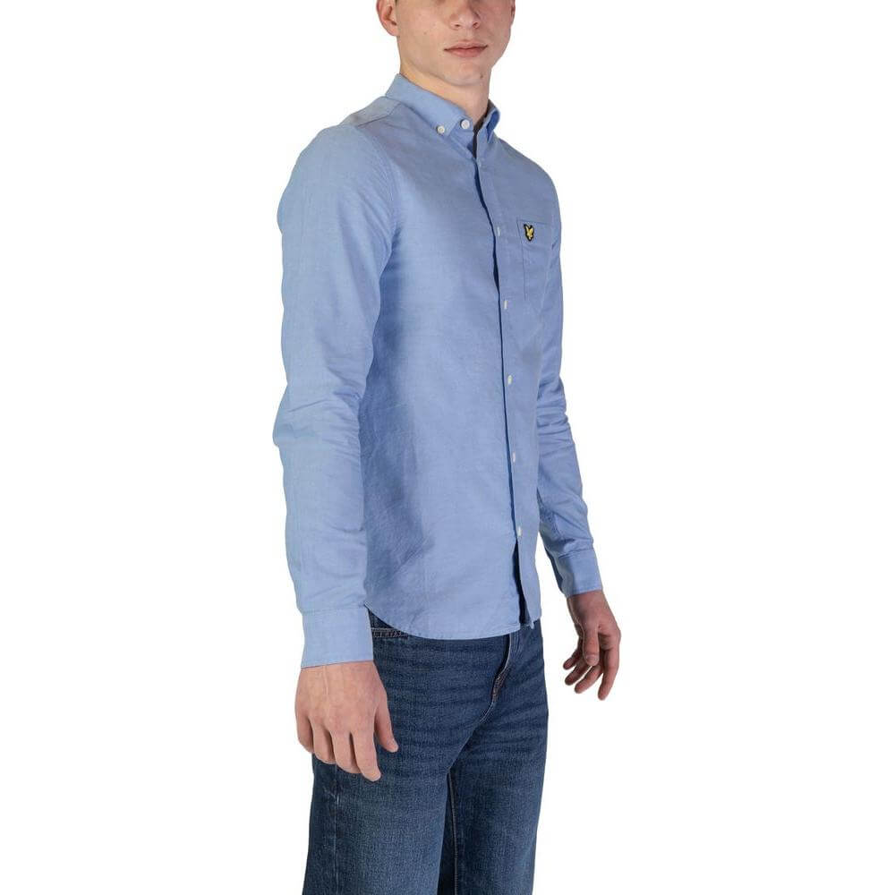 Lyle & Scott Blue Organic Cotton Shirt