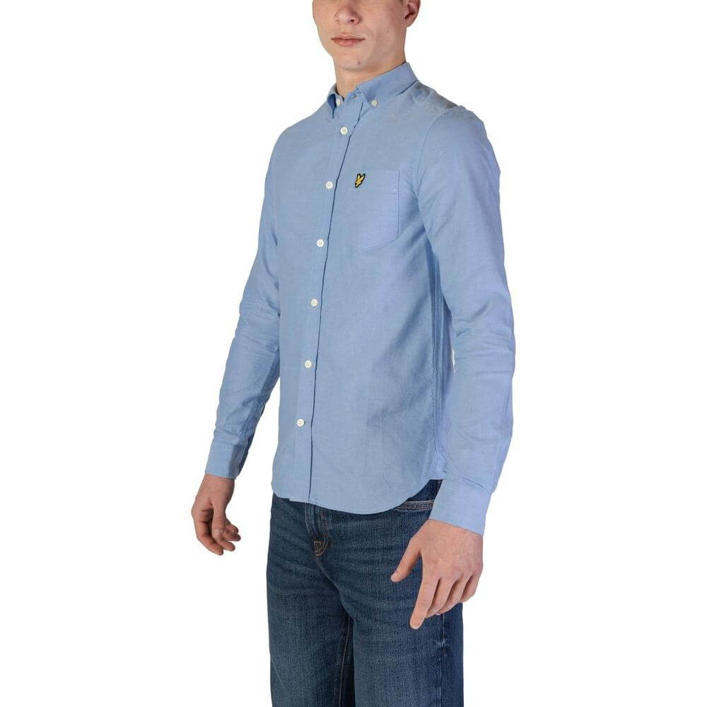 Lyle & Scott Blue Organic Cotton Shirt