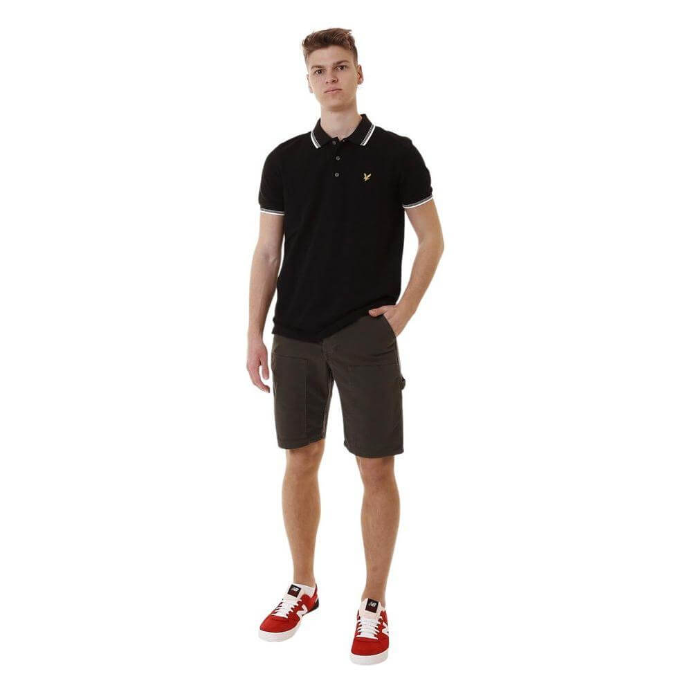 Lyle & Scott Green Cotton Short