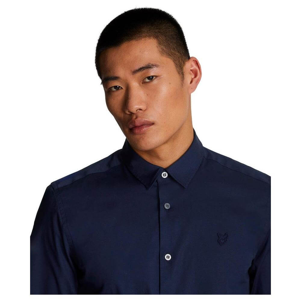 Lyle & Scott Blue Cotton Shirt