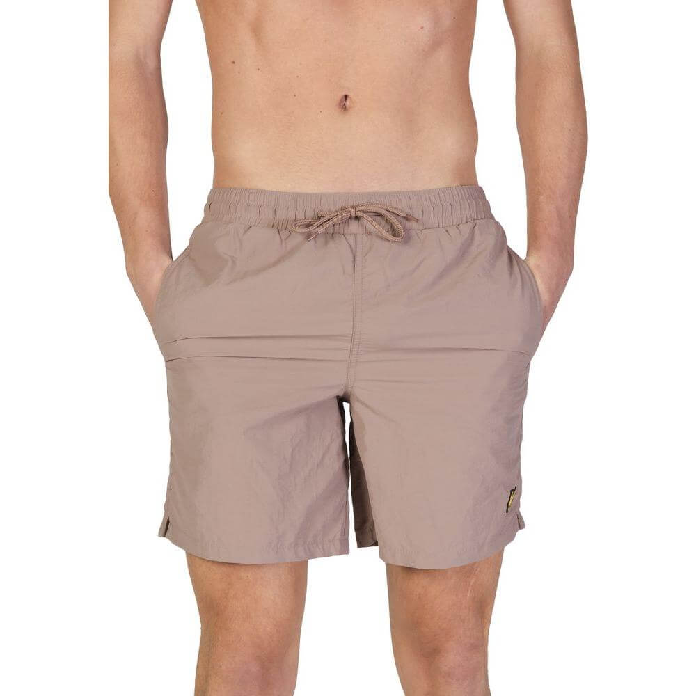Lyle & Scott Gray Nylon Swimwear