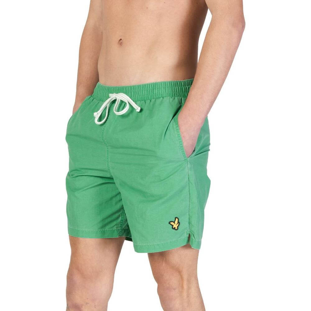 Lyle & Scott Green Nylon Swimwear