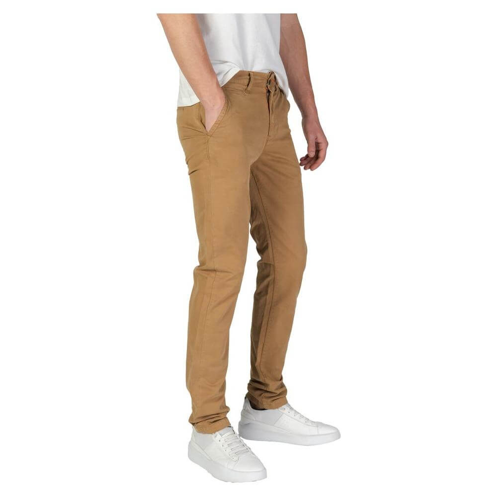 Superdry Beige Cotton Jeans & Pant